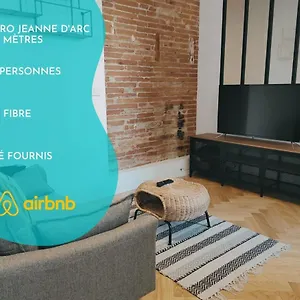 • La Brique Rose - Apt 2p - Place Jeanne D'arc , Toulouse France